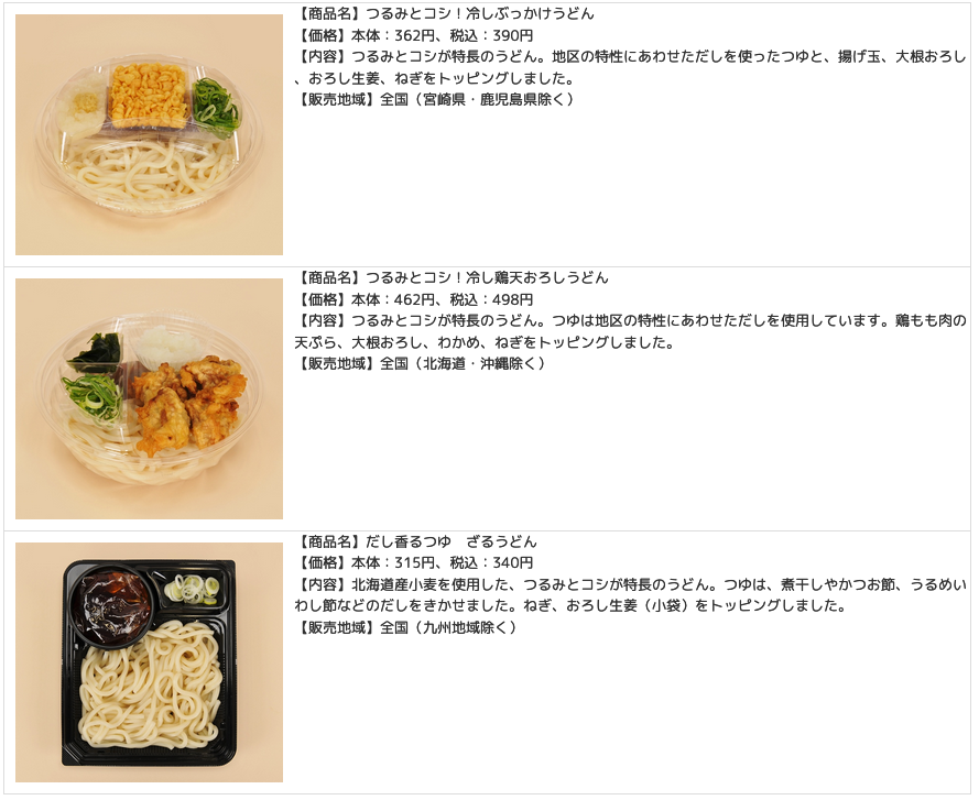 ファミリーマート 19年4月16日より 冷しうどん を発売 コンビニエブリデイ