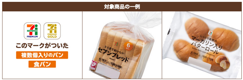 セブンイレブン 年12月1日 7日 九州6県限定 Nanacoでセブンプレミアムのパンを2個買うと ポイント還元 コンビニエブリデイ