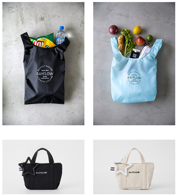 ローソン 21年1月1日より人気ブランドbayflow ベイフロー のエコバッグセットを発売 コンビニエブリデイ