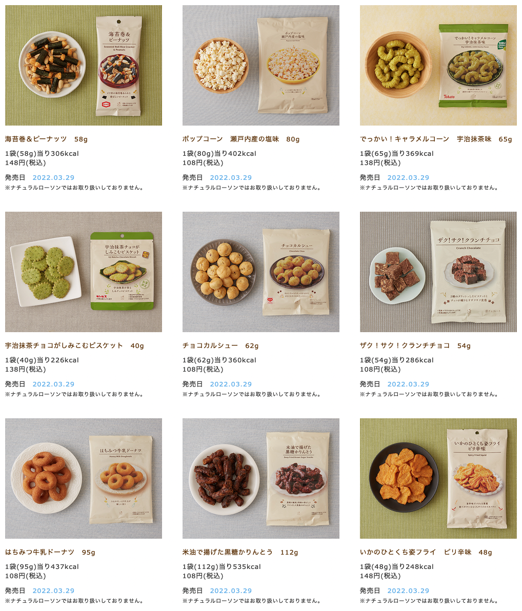 ローソン 22年3月29日から発売する新商品 コンビニエブリデイ